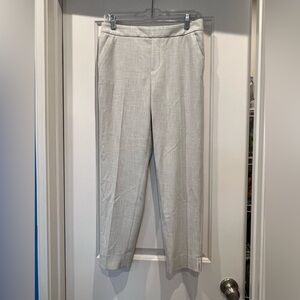 Banana Republic Hayden Pant Petite 6 Light Gray Tailored Ankle Pants